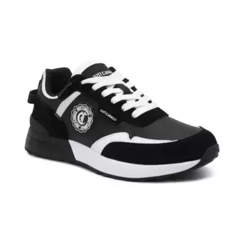 Кроссовки Action с добавлением кожи Just Cavalli, черный