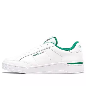 Кроссовки ad court sneakers white/green Reebok, белый