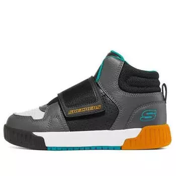 Кроссовки adapters 'gray black blue' Skechers, серый