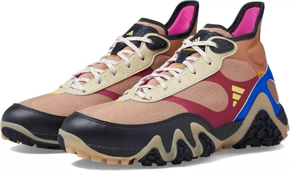 Кроссовки Adicross Hi Golf Shoes adidas, цвет Clay Strata/Bold Gold/Carbon