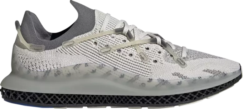 Кроссовки Adidas 4D Fusio 'Aluminium Grey', серый