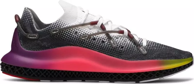 Кроссовки Adidas 4D Fusio 'Black Ultra Purple', черный