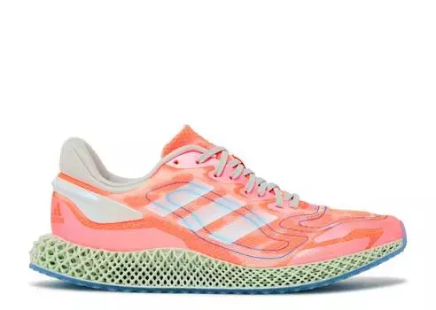 Кроссовки Adidas 4D RUN 1.0 'SIGNAL CORAL', белый