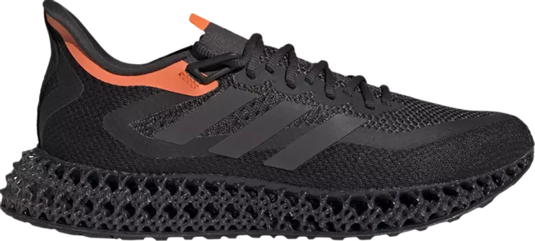 Кроссовки Adidas 4DFWD 2 'Carbon Impact Orange', черный