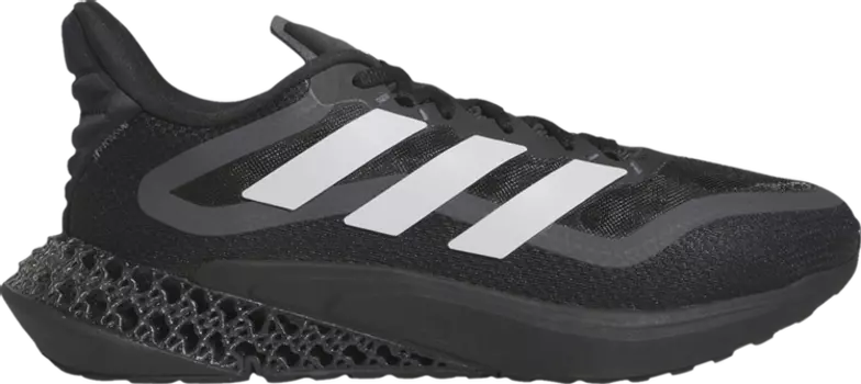 Кроссовки Adidas 4DFWD Pulse 2 'Black White Carbon', черный