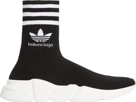 Кроссовки Adidas Adidas x Balenciaga Speed Sneaker 'Black', черный