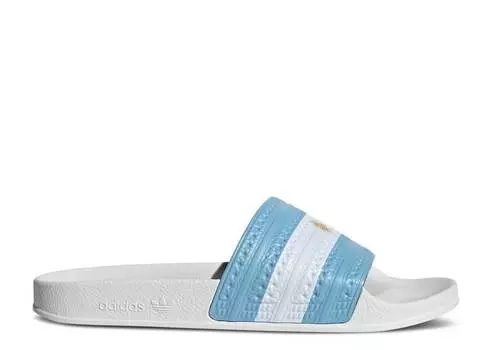Кроссовки Adidas ADILETTE SLIDE 'ARGENTINA', белый