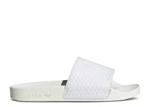 Кроссовки Adidas ADILETTE SLIDE 'TRIPLE WHITE', белый