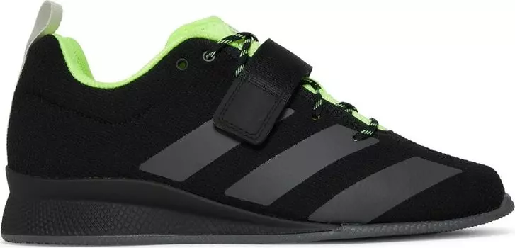 Кроссовки Adidas Adipower Weightlifting 2 'Black Signal Green', черный
