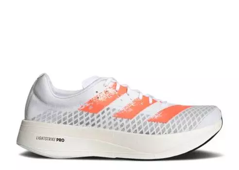 Кроссовки Adidas ADIZERO ADIOS PRO 'WHITE CORAL', белый