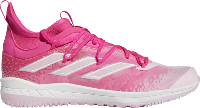 Кроссовки Adidas Adizero Afterburner NWV TF 'Team Shock Pink', розовый