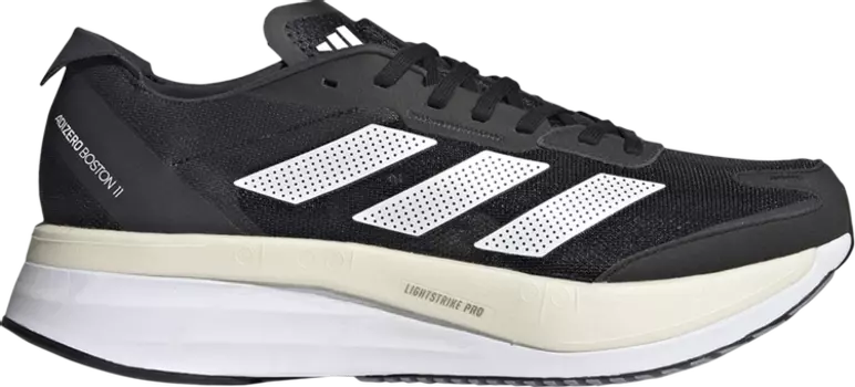 Кроссовки Adidas Adizero Boston 11 'Black Carbon', черный