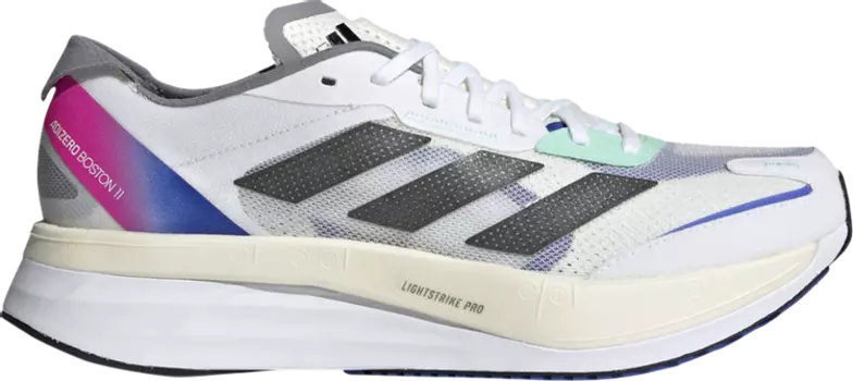 Кроссовки Adidas Adizero Boston 11, белый
