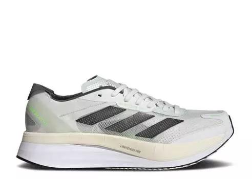 Кроссовки Adidas ADIZERO BOSTON 11 'CRYSTAL WHITE NIGHT METALLIC', белый