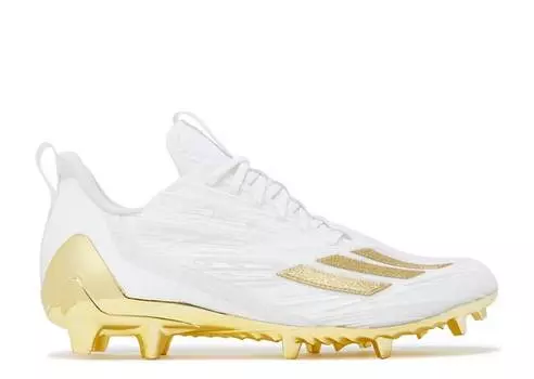 Кроссовки Adidas ADIZERO CLEATS 'WHITE GOLD METALLIC', белый