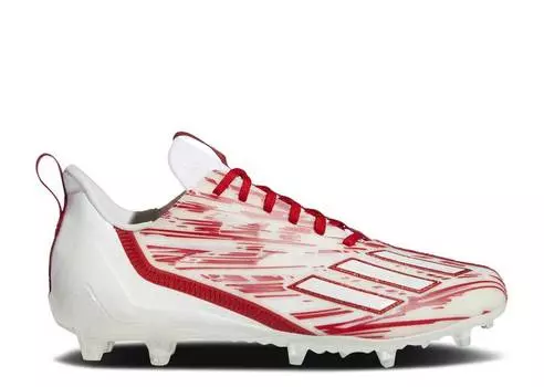 Кроссовки Adidas ADIZERO CLEATS 'WHITE TEAM POWER RED', белый