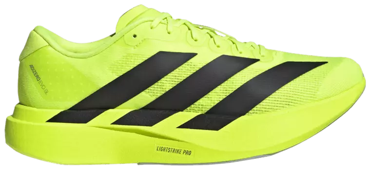 Кроссовки adidas Adizero Evo SL 'Lucid Lemon', зеленый