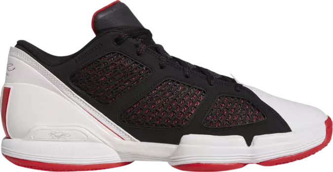 Кроссовки Adidas Adizero Rose 1.5 Low Restomod 'Black Vivid Red', черный