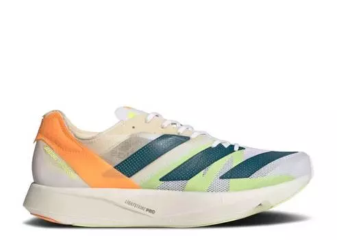 Кроссовки Adidas ADIZERO TAKUMI SEN 8 'WHITE REAL TEAL', белый