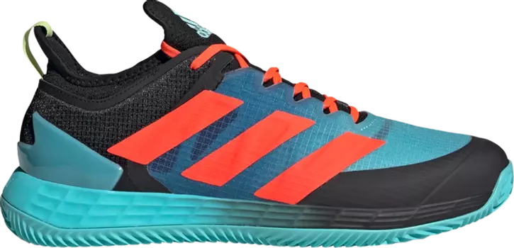 Кроссовки Adidas Adizero Ubersonic 4 Clay Court 'Pulse Aqua', синий