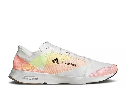 Кроссовки Adidas ALLBIRDS X ADIZERO 2.94 KG CO2E 'ACID RED',