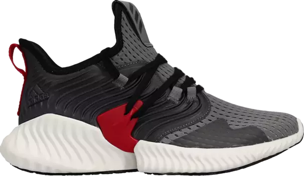 Кроссовки Adidas Alphabounce Instinct CC J 'Grey Three', серый