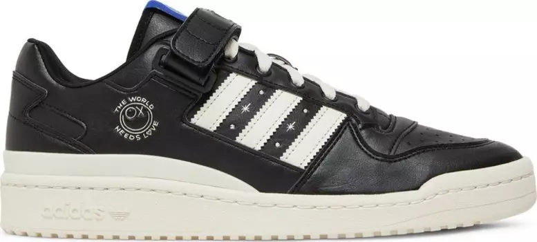Кроссовки Adidas Andr Saraiva x Forum Low 'The World Needs Love', черный