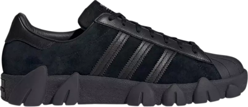 Кроссовки Adidas Angel Chen x Superstar 80s 'Core Black', черный