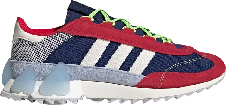 Кроссовки Adidas Angel Chen x Wmns Superstar 80s 'Dark Blue Red', синий