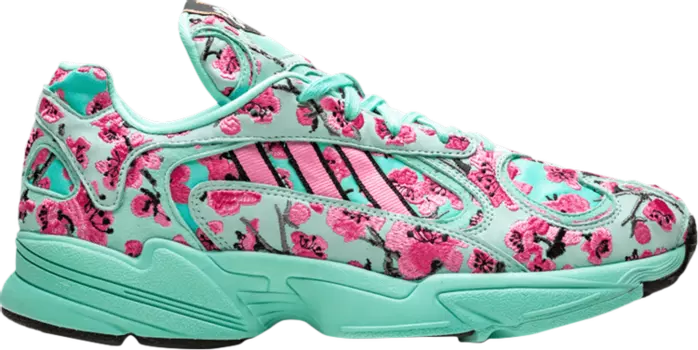 Кроссовки Adidas Arizona x Yung-1 'Green Tea With Ginseng And Honey', зеленый