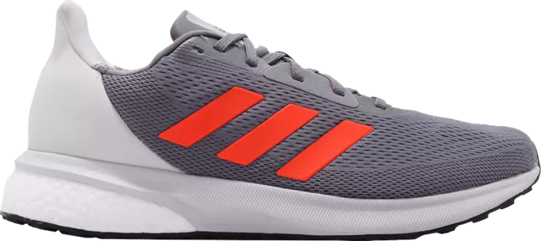 Кроссовки Adidas Astrarun 'Solar Red', серый