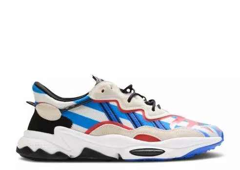 Кроссовки Adidas BAIT X STREET FIGHTER X OZWEEGO 'E. HONDA', белый