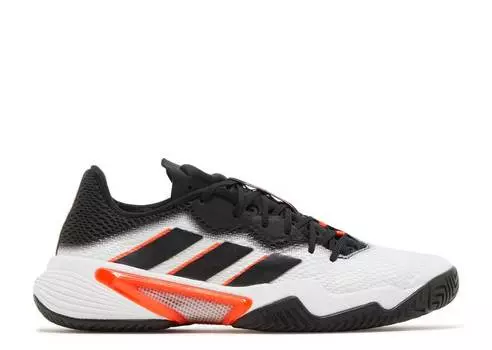 Кроссовки Adidas BARRICADE 'WHITE BLACK SOLAR RED', белый