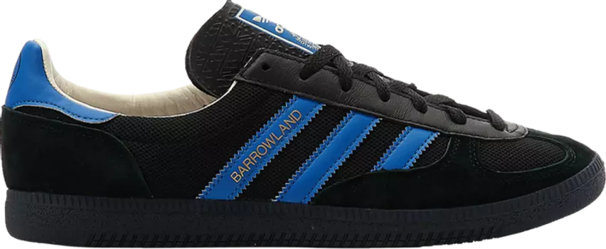 Кроссовки Adidas Barrowland SPZL 'Black Night Navy', черный