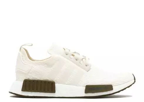 Кроссовки Adidas CHAMPS SPORTS X NMD_R1 'CHALK AND OLIVE', белый