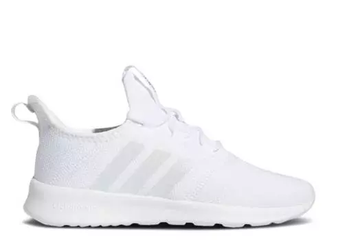 Кроссовки Adidas CLOUDFOAM PURE SLIP-ON J 'CLOUD WHITE SILVER METALLIC', белый