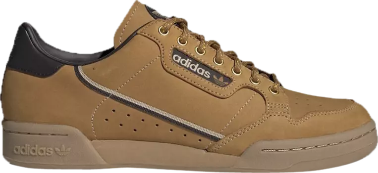 Кроссовки Adidas Continental 80 'Mesa', коричневый