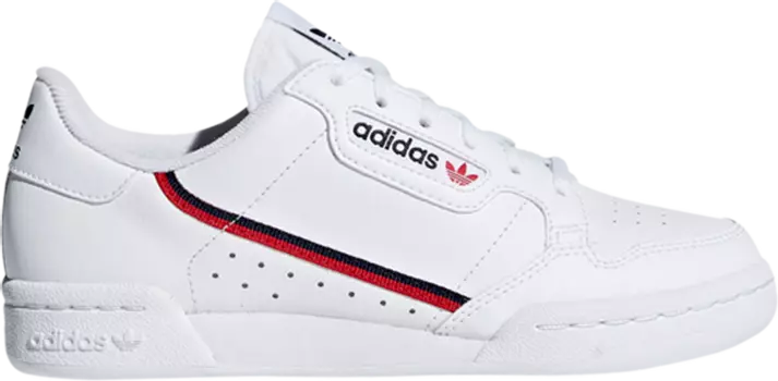 Кроссовки Adidas Continental 80 J, белый