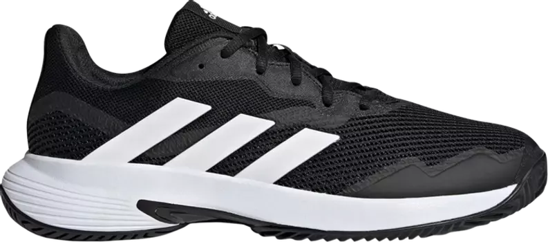 Кроссовки Adidas CourtJam Control 'Black White', черный