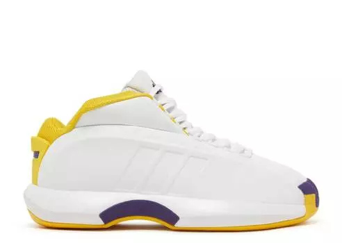Кроссовки Adidas CRAZY 1 'LAKERS HOME' 2022, белый