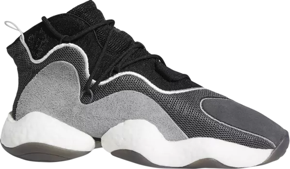 Кроссовки Adidas Crazy BYW 'Black Grey', черный