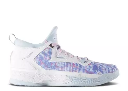 Кроссовки Adidas D LILLARD 2 'EASTER', белый