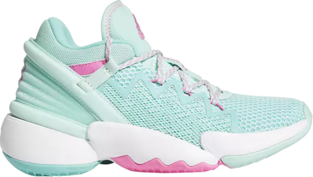 Кроссовки Adidas D.O.N. Issue #2 J 'Clear Mint', зеленый