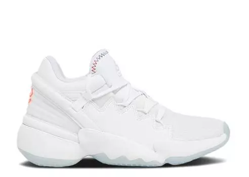 Кроссовки Adidas D.O.N. ISSUE #2 J 'CHRISTMAS PACK - CLOUD WHITE', белый