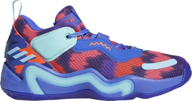 Кроссовки Adidas D.O.N. Issue #3 'Playground Hoops PVG', синий