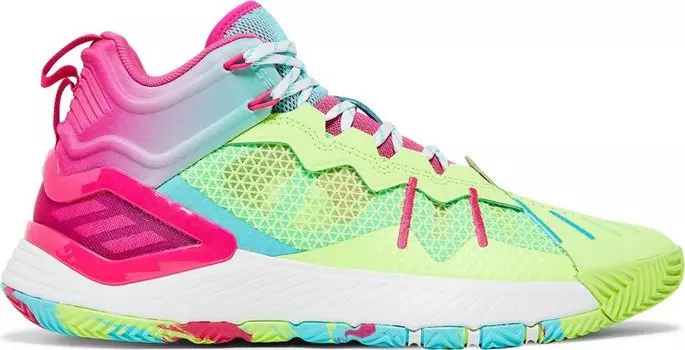 Кроссовки Adidas D Rose Son of Chi 'Godspeed - Signal Green Pink', многоцветный