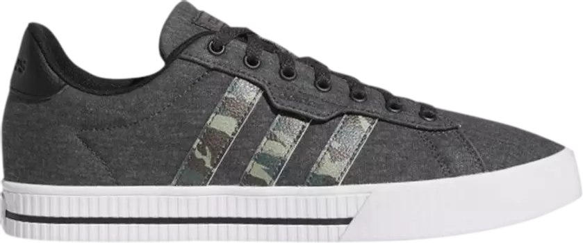 Кроссовки Adidas Daily 3.0 'Carbon Camo', серый
