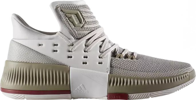 Кроссовки Adidas Dame 3 'West Campus', серый