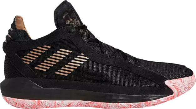 Кроссовки Adidas Dame 6 'Signal Pink', розовый