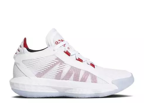 Кроссовки Adidas DAME 6 J 'DAME TIME', белый